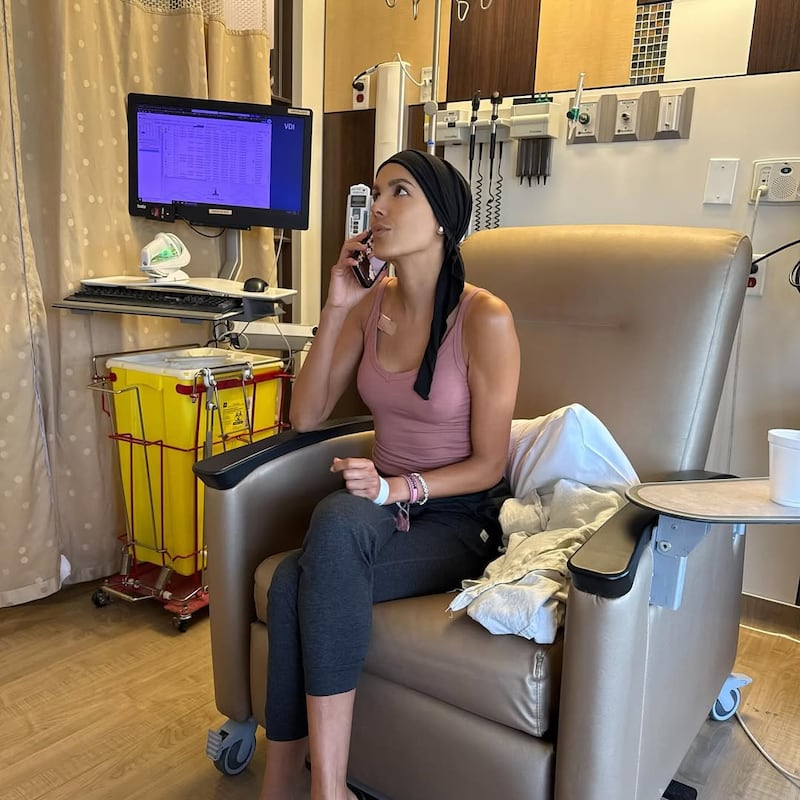 María Teresa "La Flaca" Guerrero, en redes sociales, comparte el avance de su proceso de salud frente al cáncer.