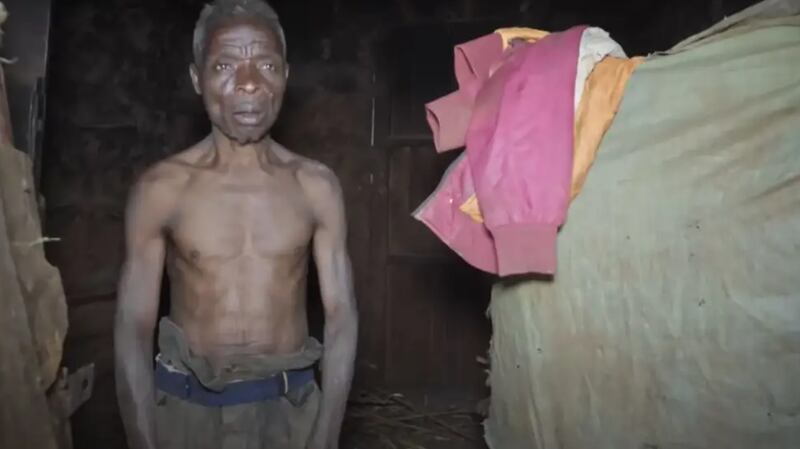 Callixte Nzamwita, un ciudadano de 72 años