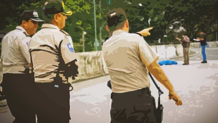 Delincuente abatido en Guayaquil