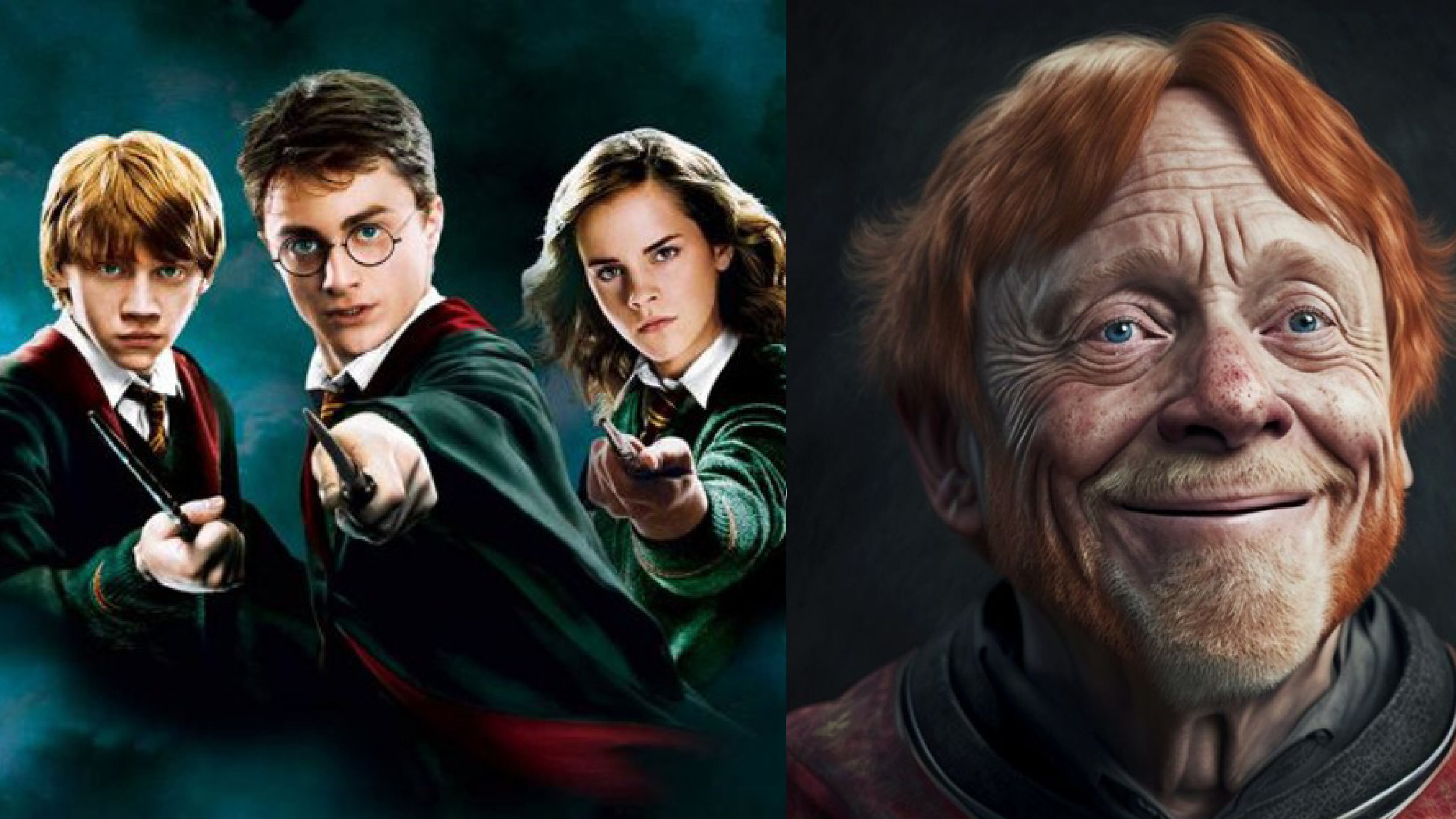 Si te interesa saber cómo son los personajes de Harry Potter en versión viejitos, te invitamos a ver
