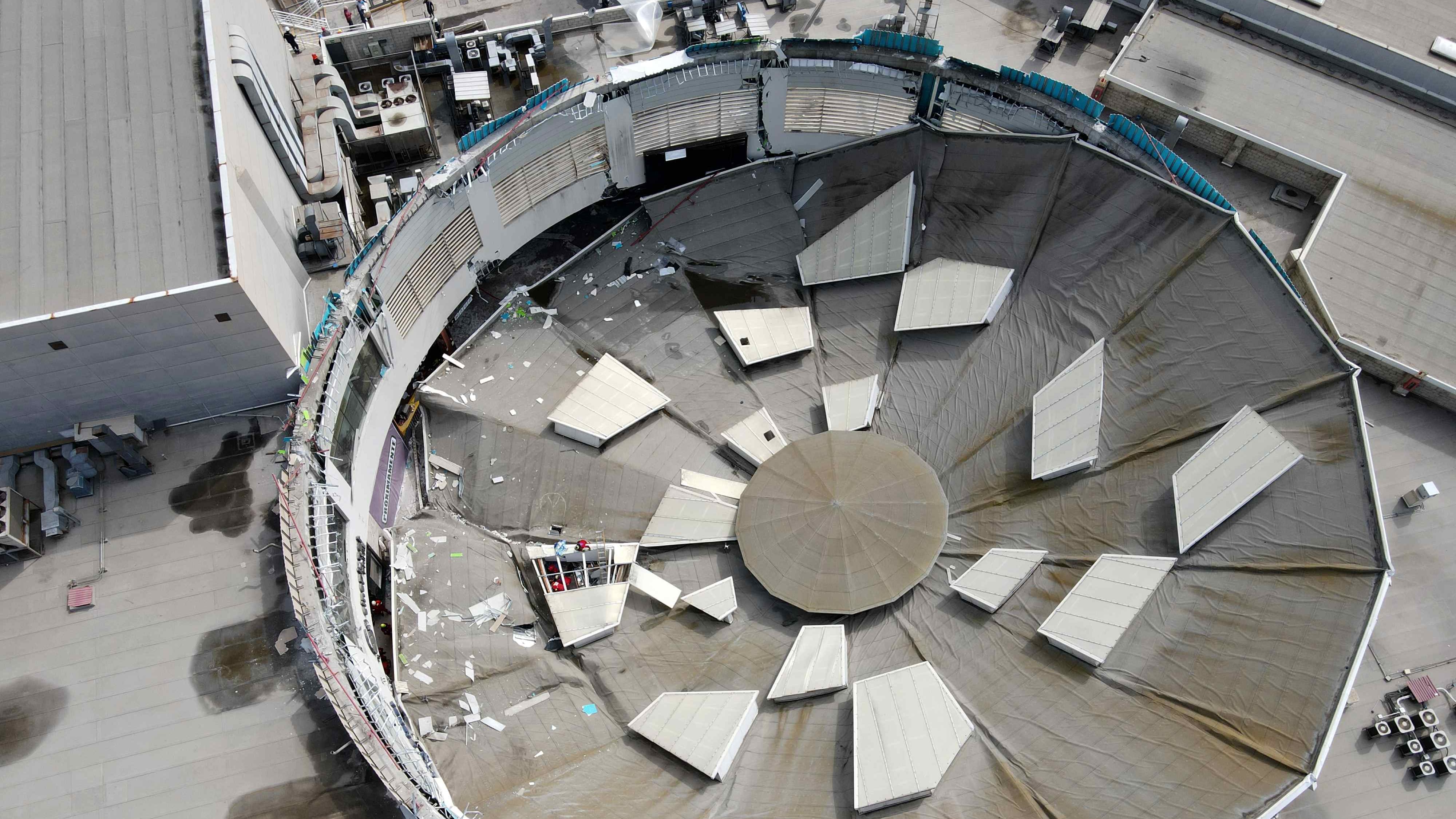 Vista panorámica del centro comercial de Trujillo