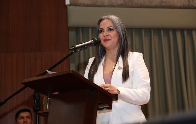 María Fernanda Racines fue elegida como vicealcaldesa de Quito