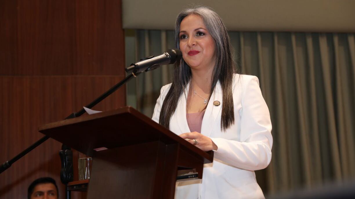 María Fernanda Racines fue elegida como vicealcaldesa de Quito