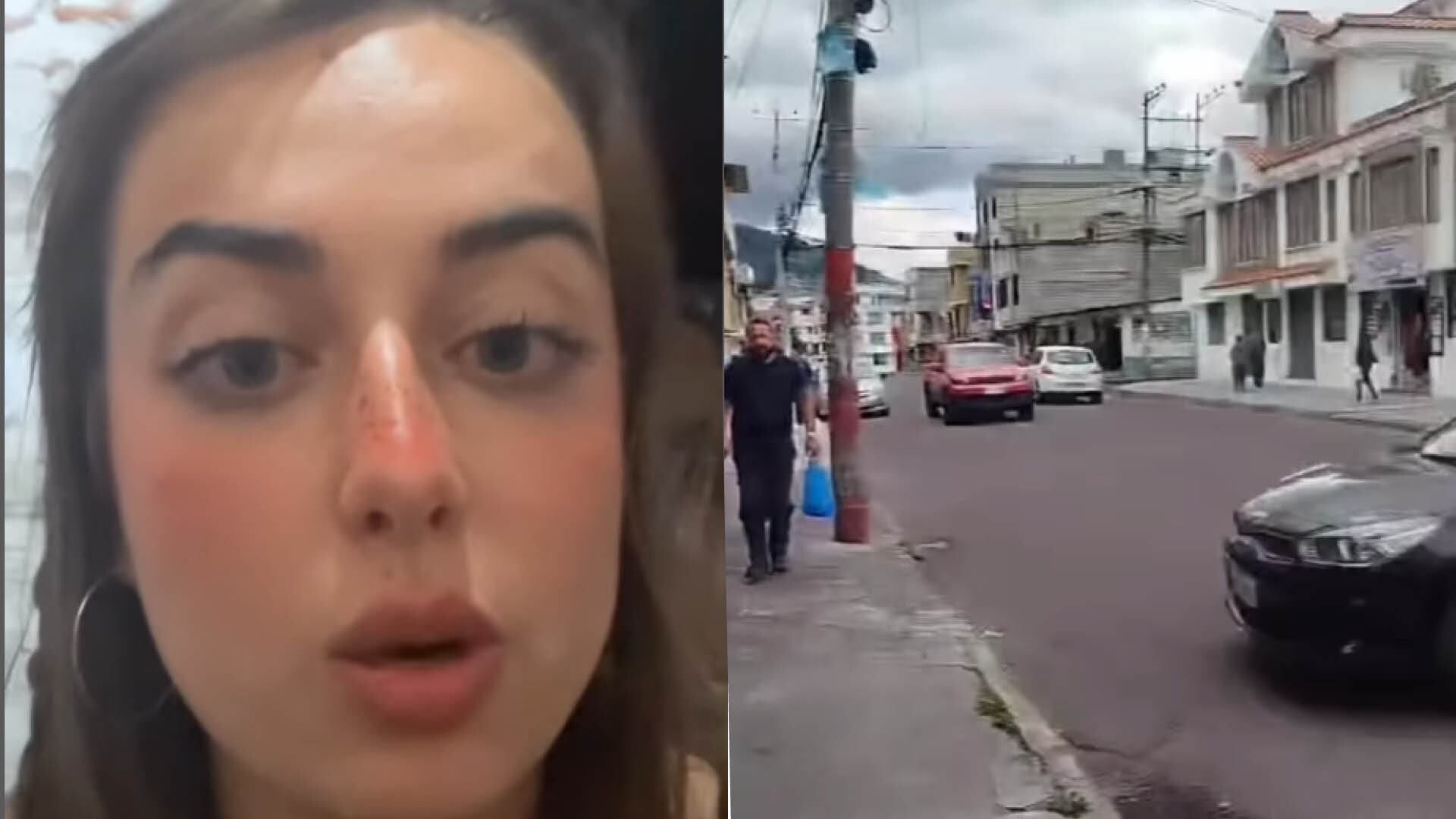 ‘Tiktoker’ rusa presenció su primer robo en el sur de Quito