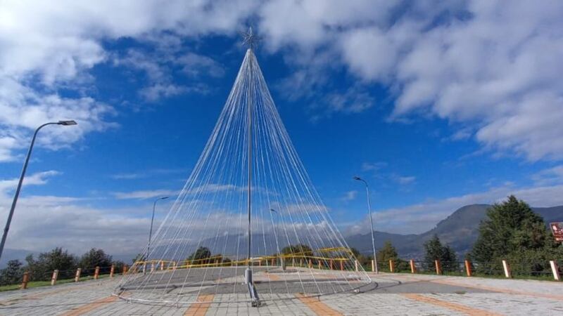 Quito: pesebre gigante en El Panecillo toma forma.
