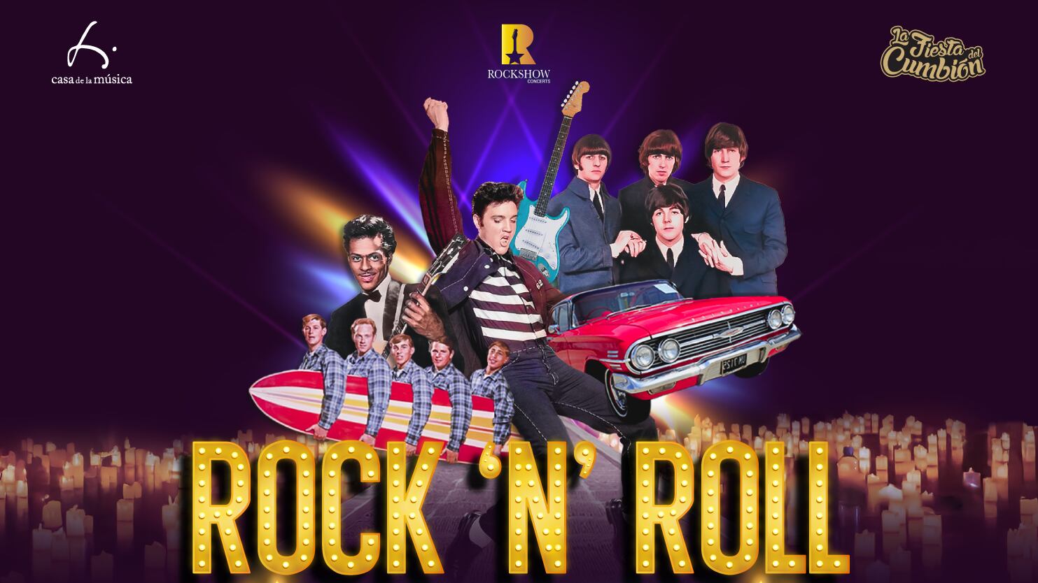 Casa de la Música presenta Rock and Roll Bajo las Velas