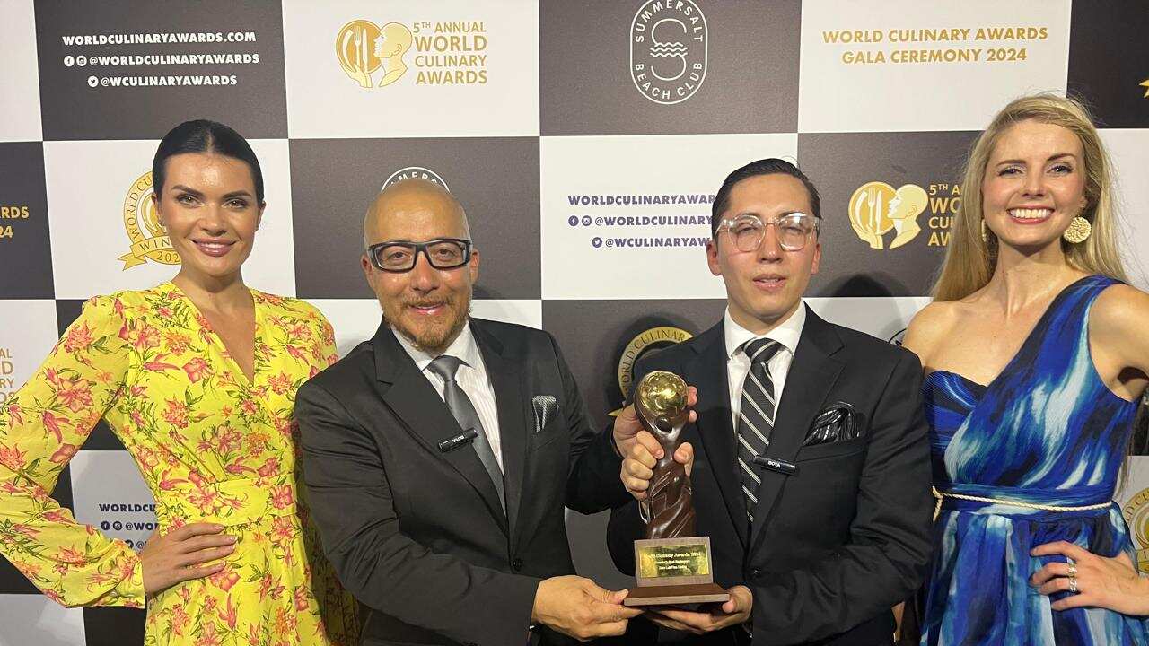 Zero Lab brilla en el World Culinary Awards en Dubai