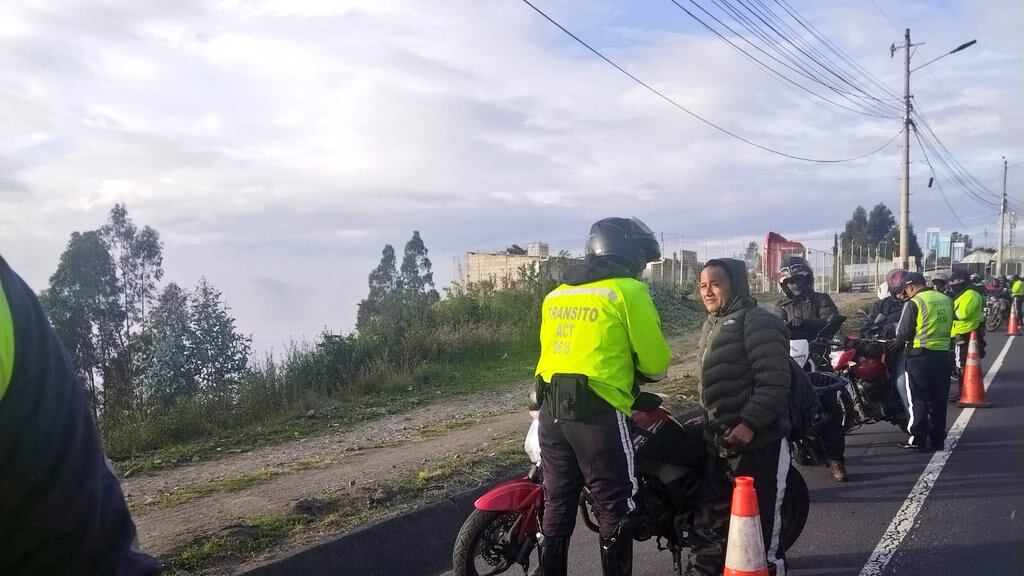 Cierres viales en Ecuador