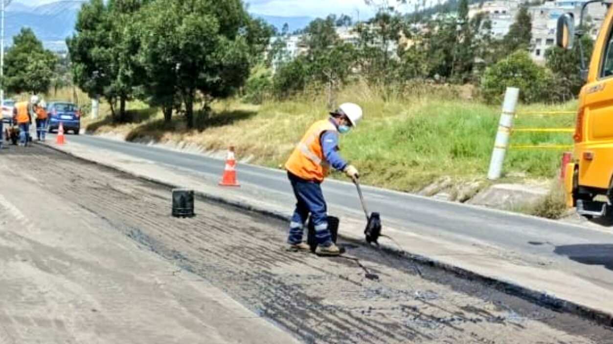 Trabajos en la Panamericana Norte