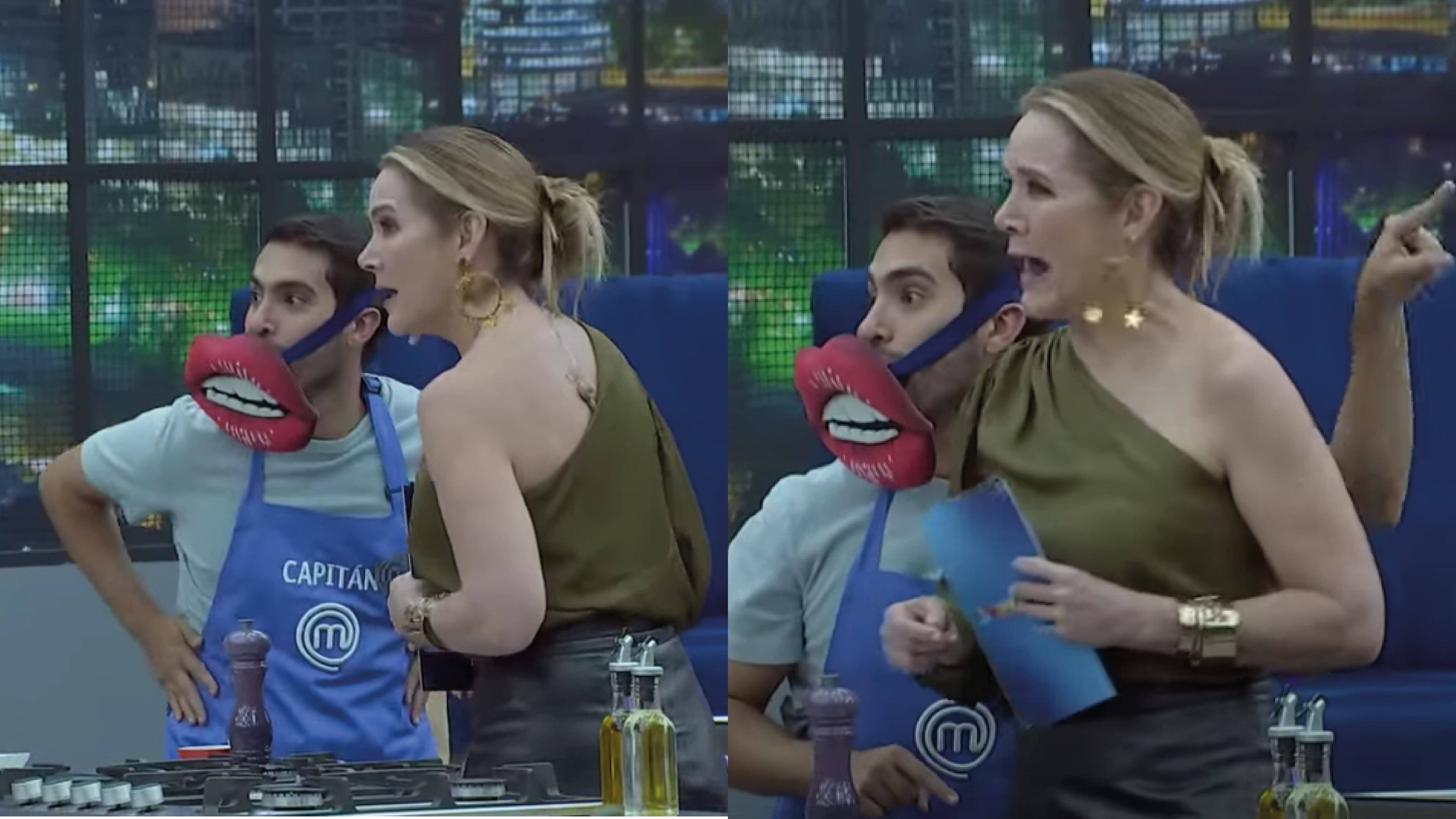 La broma que le hizo Jamil a Irene en pleno reto de MasterChef Ecuador