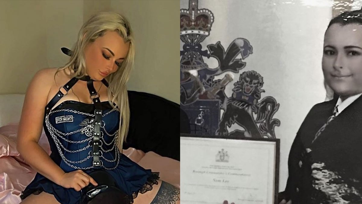 Sam Helena, la policía británica que tuvo que renunciar por su OnlyFans.