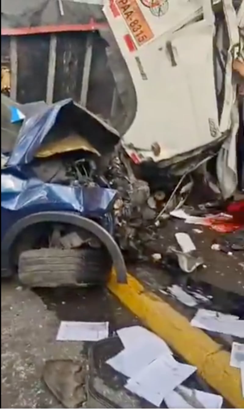 Accidente Quito
