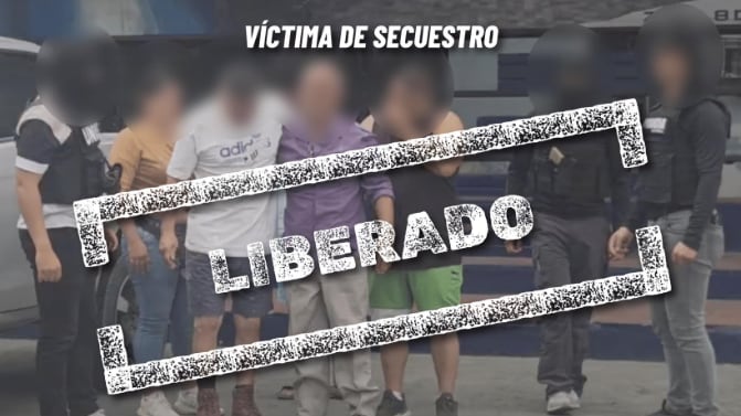 Rescatan a agricultor de 78 años secuestrado en Daule; exigían USD 50.000 por su liberación