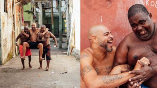 Adriano viviendo en las favelas de Brasil