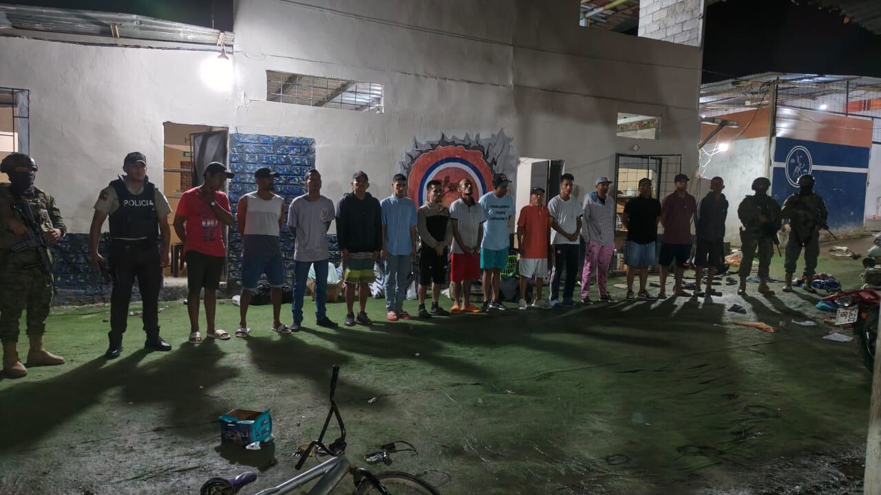 ¡Clínica del terror! Fuerzas Armadas descubren centro de rehabilitación clandestino en Pedernales - Fuente: Fuerzas Armadas del Ecuador