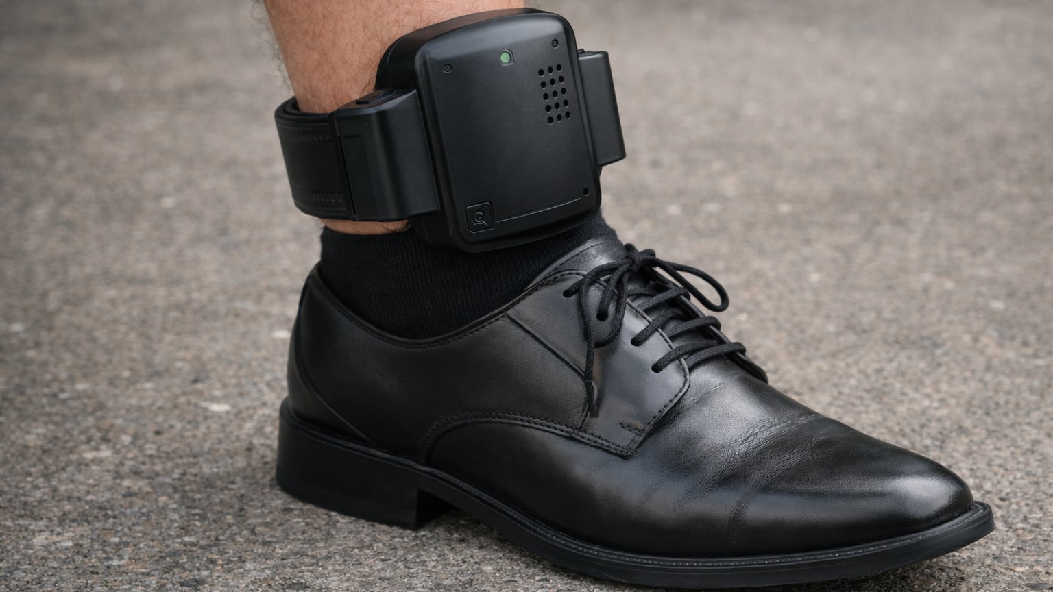 Grillete electrónico