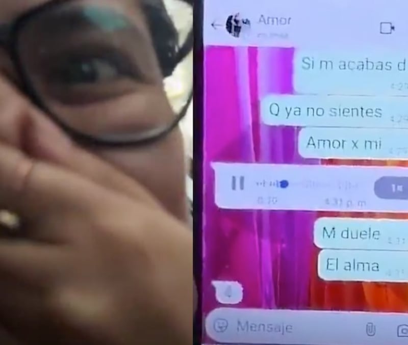 Taxista recibe ruptura amorosa durante un viaje mientras una pasajera graba el momento; video se vuelve viral en TikTok