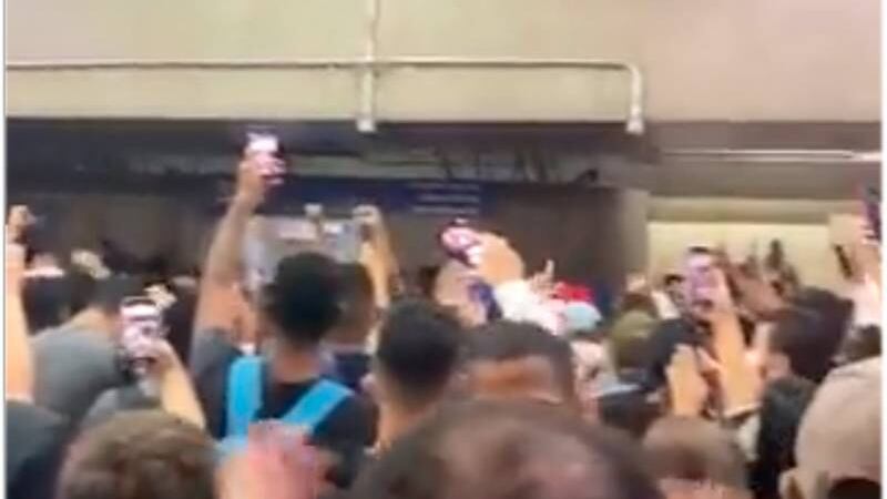 Caso en metro brasileño