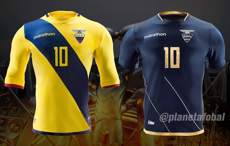 Camiseta de Ecuador 2016