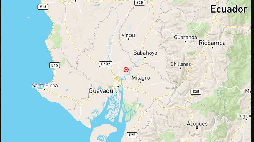 Sismo en Guayas