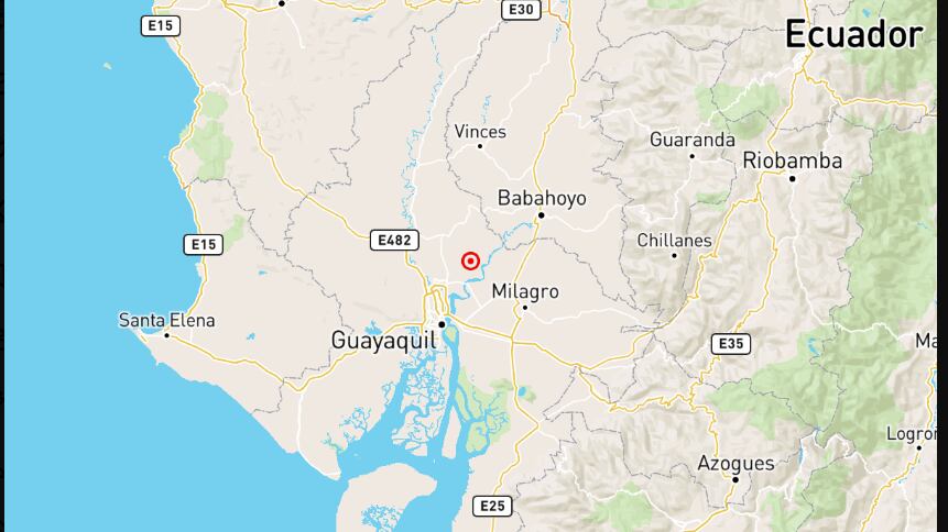 Sismo en Guayas