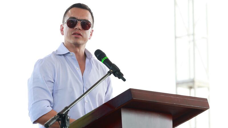 El presidente de la República, Daniel Noboa Azin.