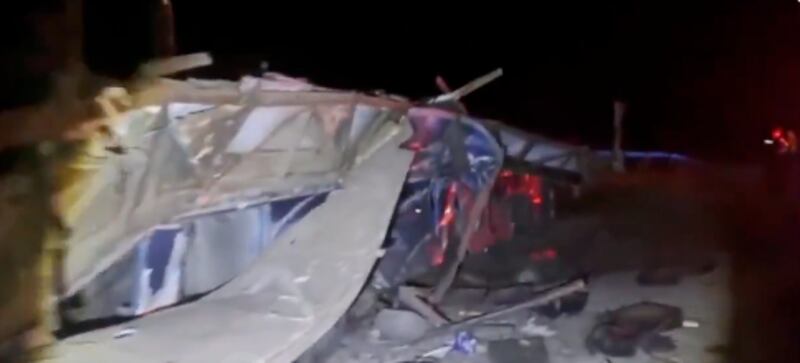 Accidente de ecuatorianos en Panamá