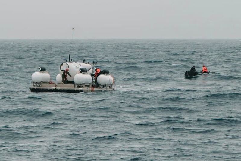 Equipos de rescate en una zona remota del Océano Atlántico trabajaban a contrarreloj