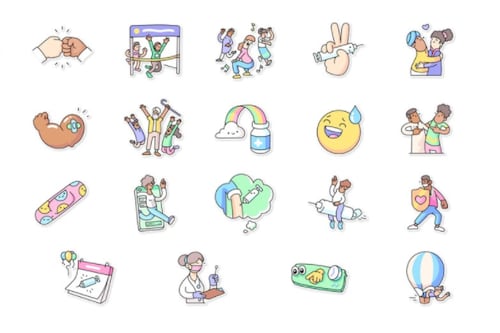 WhatsApp lanzó un nuevo paquete de stickers
