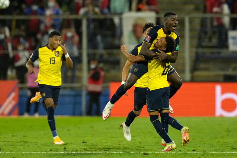 Chile vs Ecuador, noviembre del 2021.
