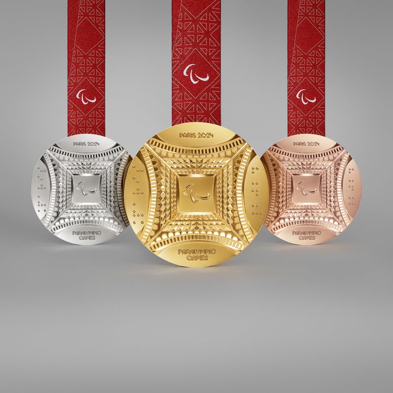Medallas paraolímpicas para París 2024