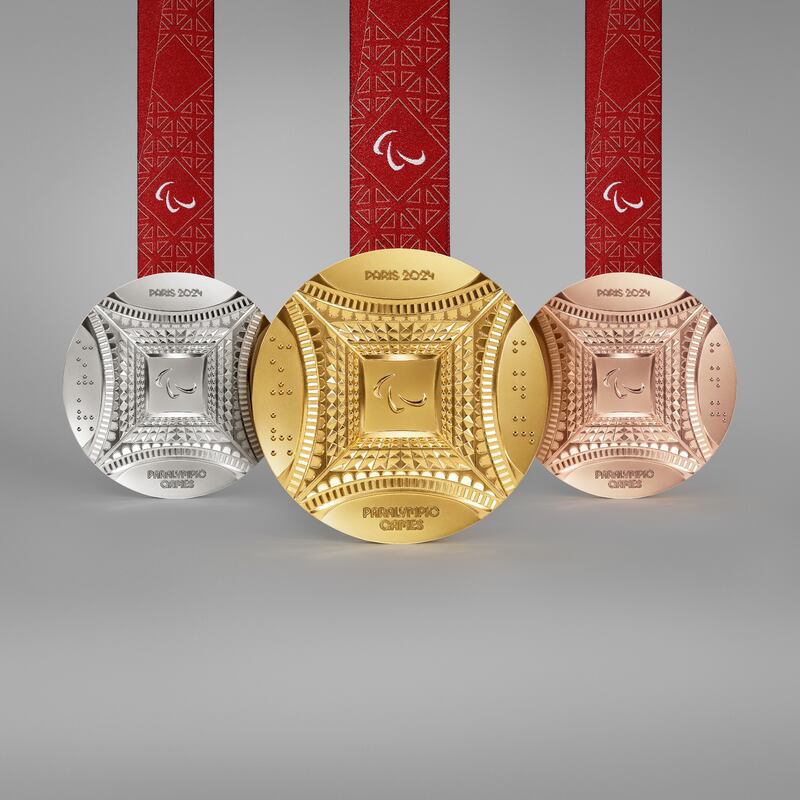 Medallas paraolímpicas para París 2024