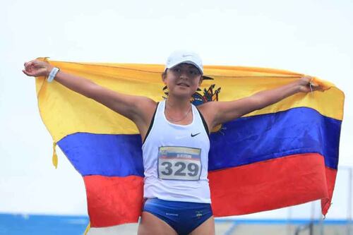 Glenda Morejón se une a equipo ecuatoriano en Mundial de marcha en Omán