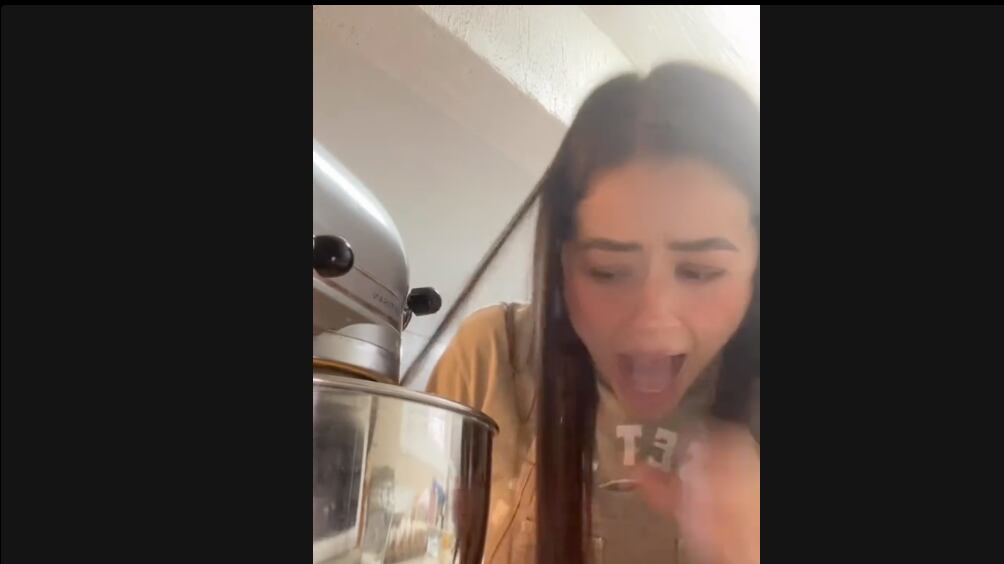 Accidente con batidora