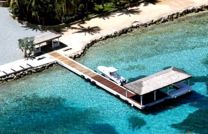 Little Saint James, isla de Jeffrey Epstein