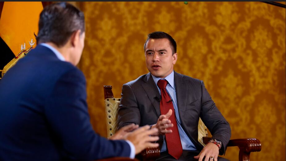 Daniel Noboa afirma que la cárcel de máxima seguridad estará lista en septiembre de 2025