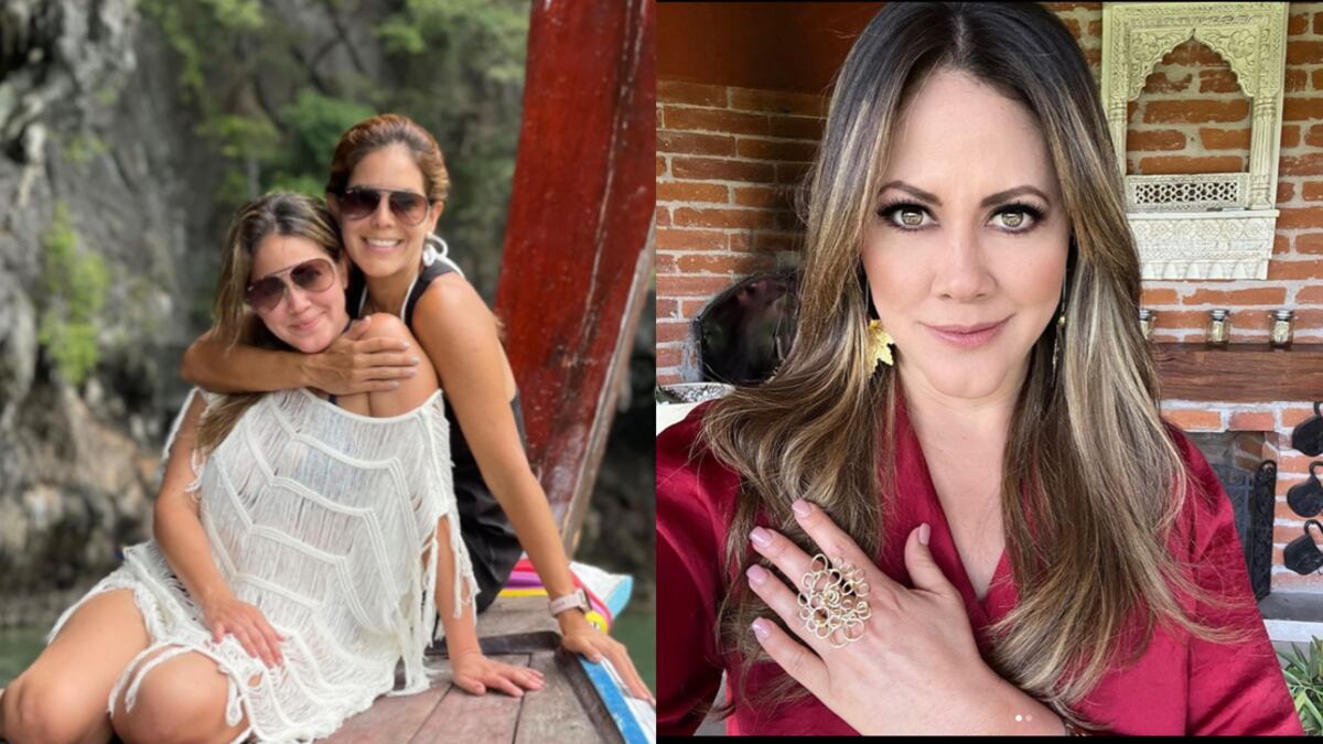 Denisse Molina y su hermana