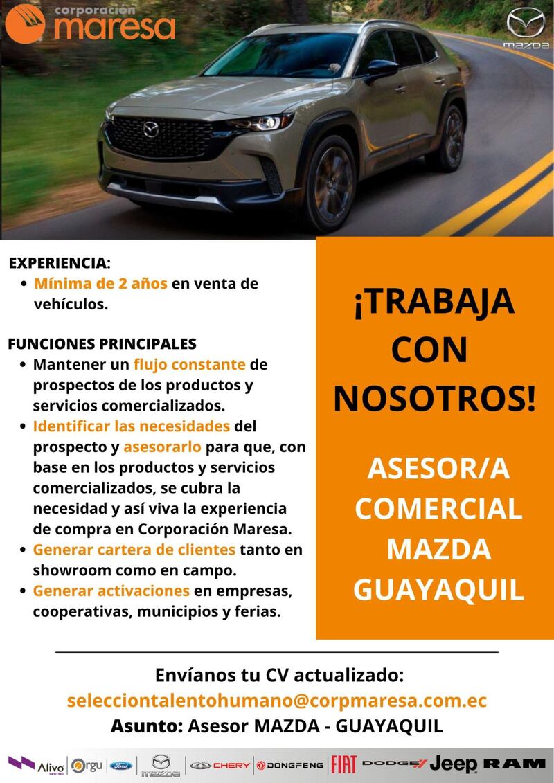 Vacantes laborales en Ecuador