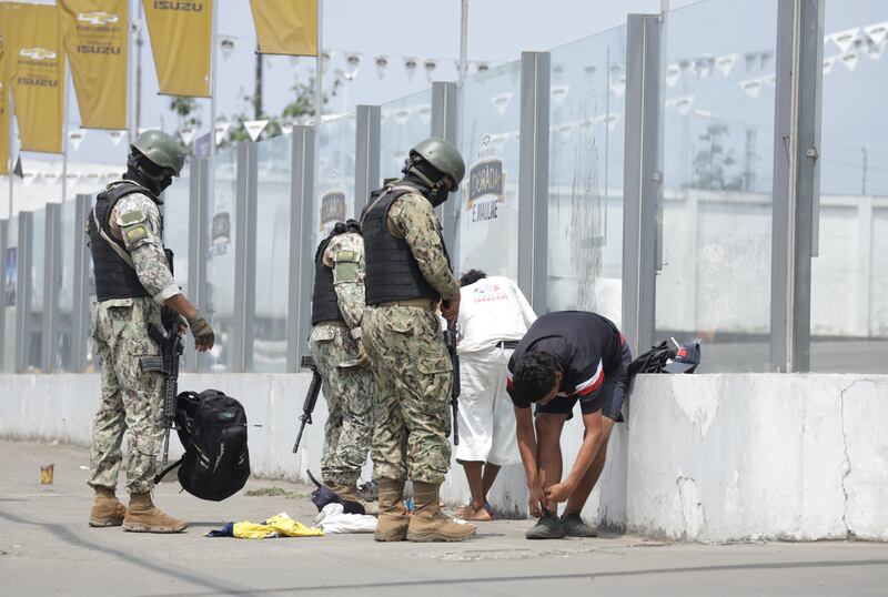 Operativo militar en Guayaquil