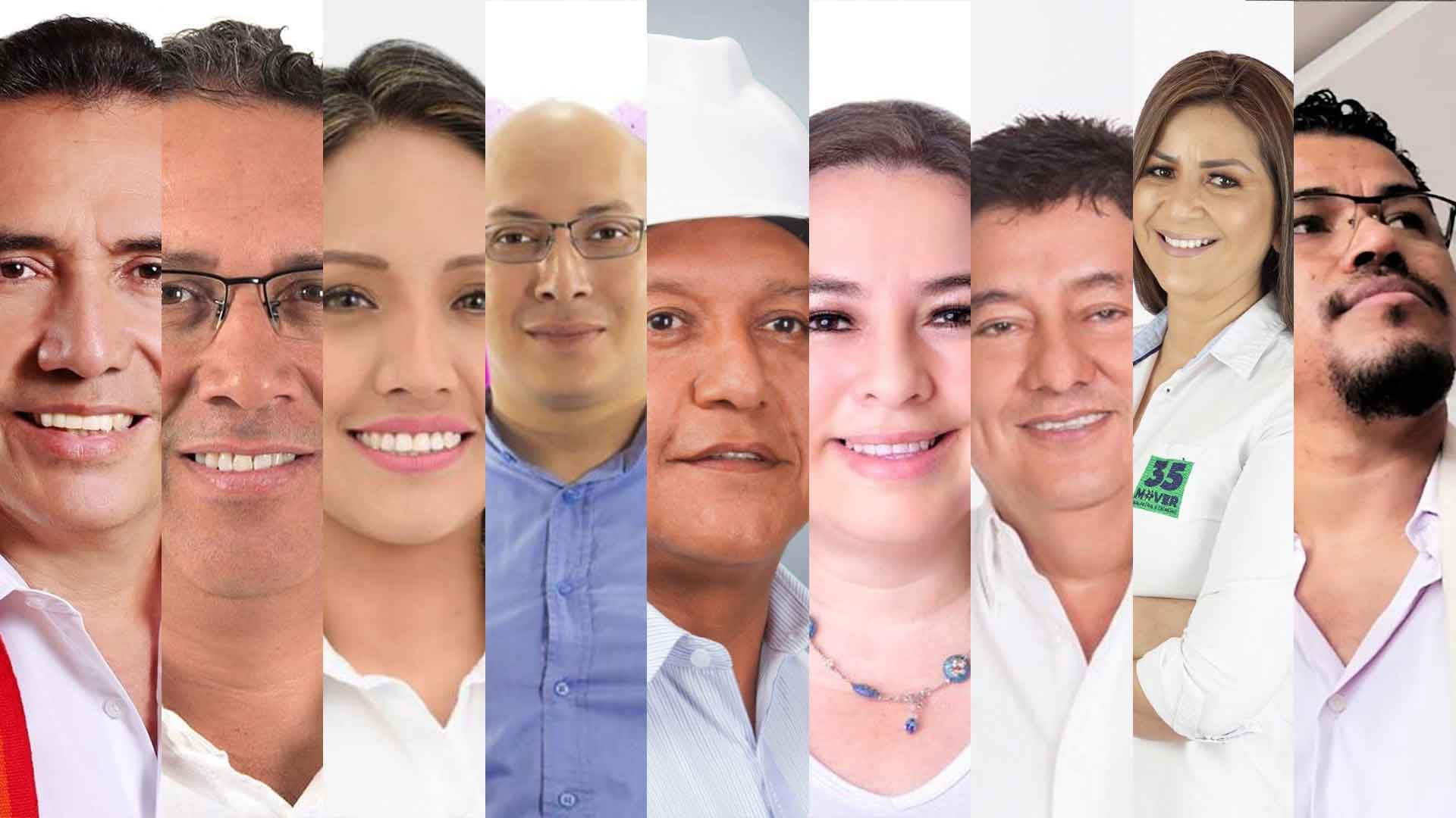 Nueve candidatos buscan la Alcaldía de Santo Domingo