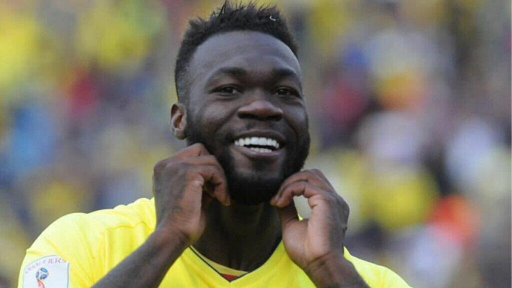 Felipe Caicedo con la Selección de Ecuador