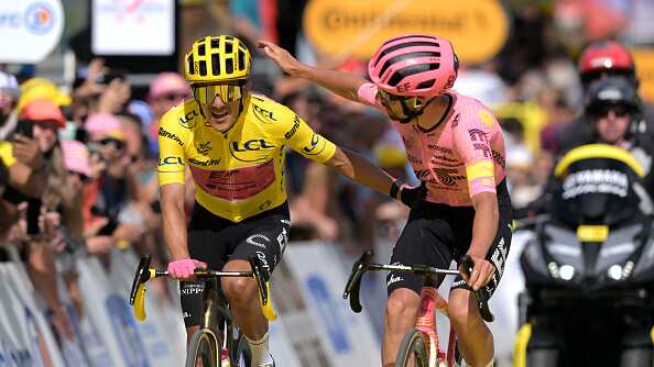 Richard Carapaz en el Tour de Francia