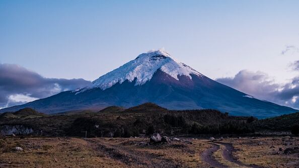 Alerta amarilla en el volcán Cotopaxi