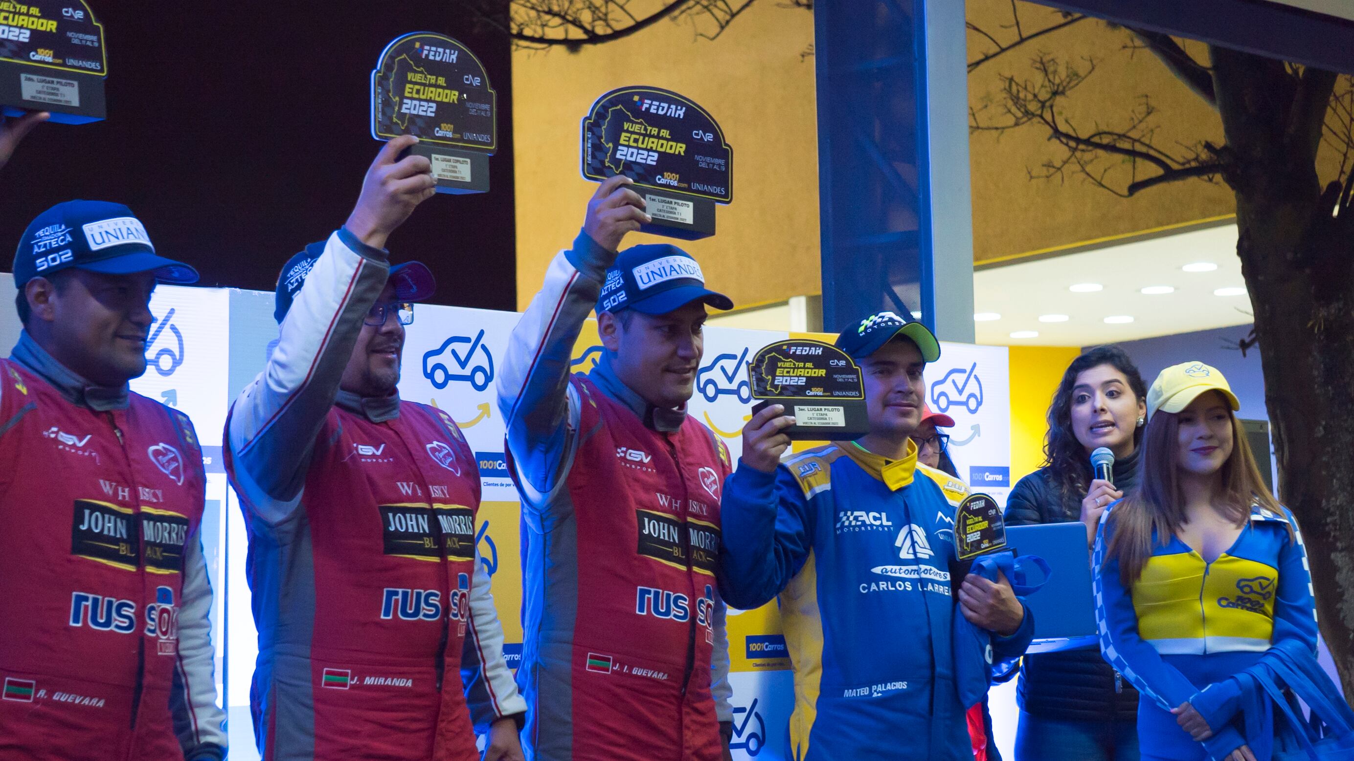 La primera etapa de la Vuelta Automovilística 1001 Carros 2022