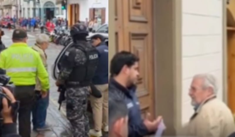 extranjero con alerta roja detenido en Cuenca