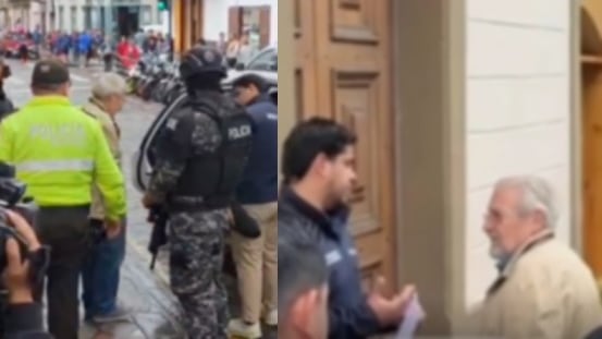 extranjero con alerta roja detenido en Cuenca