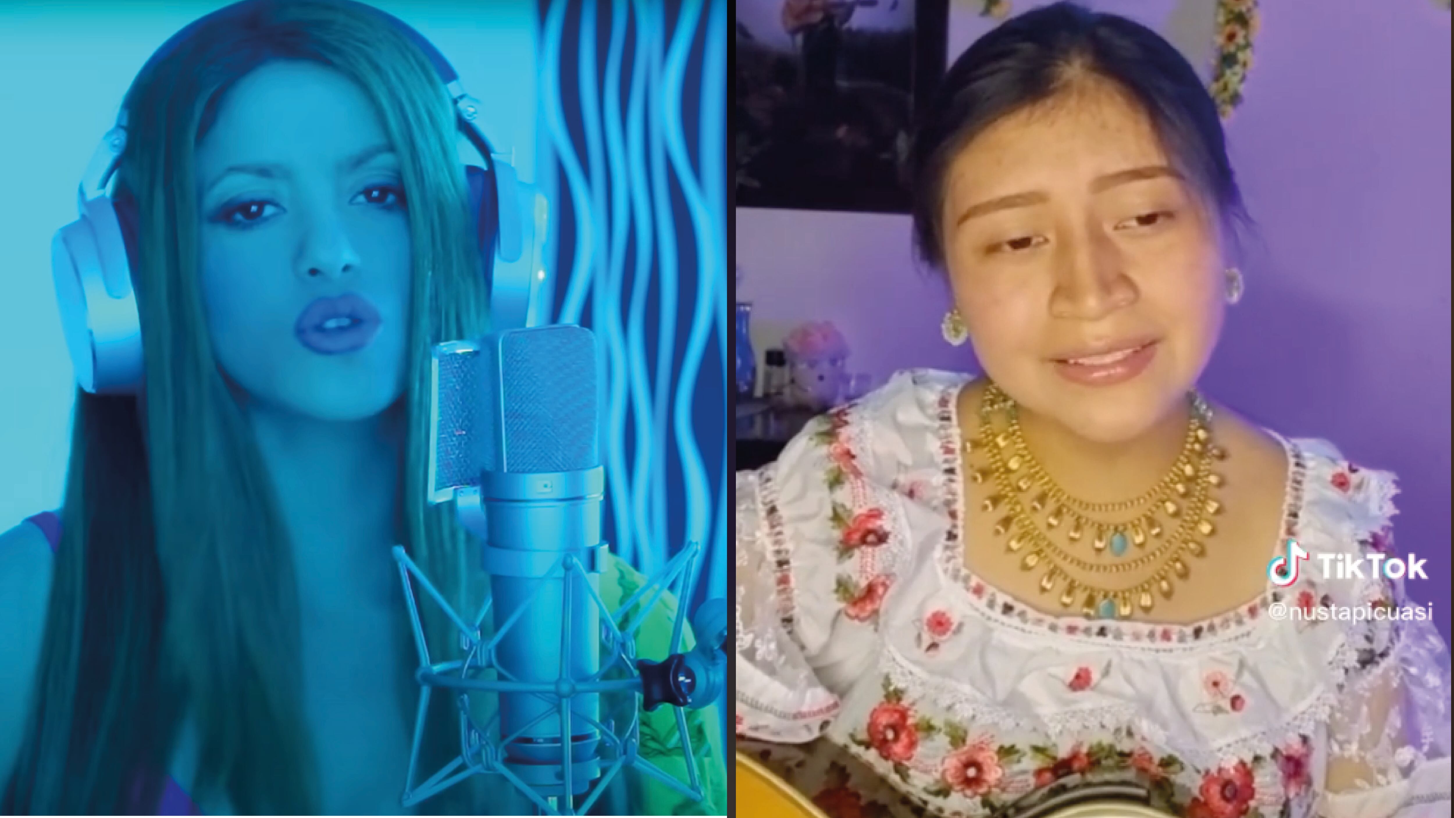 ¡Wow que hermoso! Así se oye la tiradera de Shakira con Bizarrap en kichwa