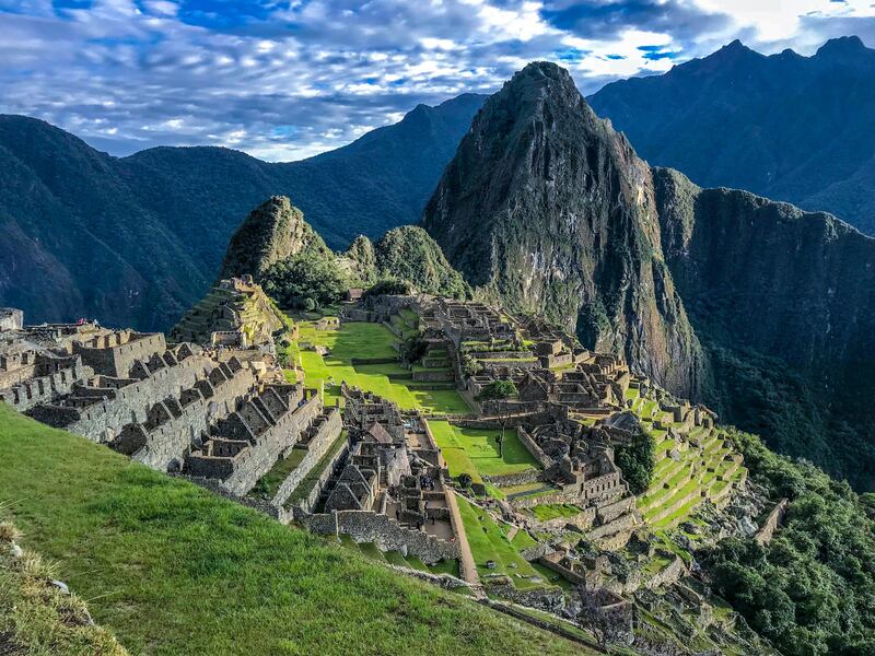 Machu Picchu.
