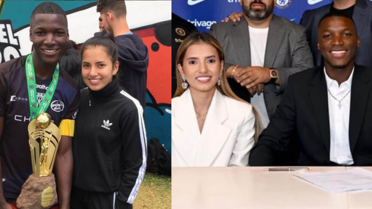 Paola Salazar, novia de Moisés Caicedo