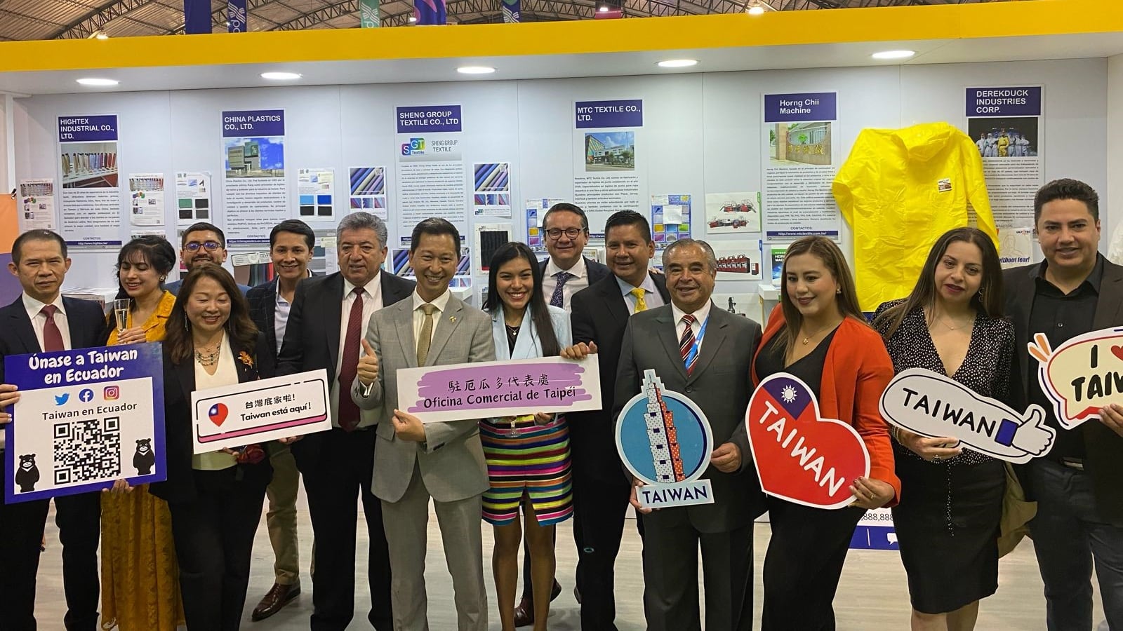 Taiwán participa en Ecuador Xpotex 2024